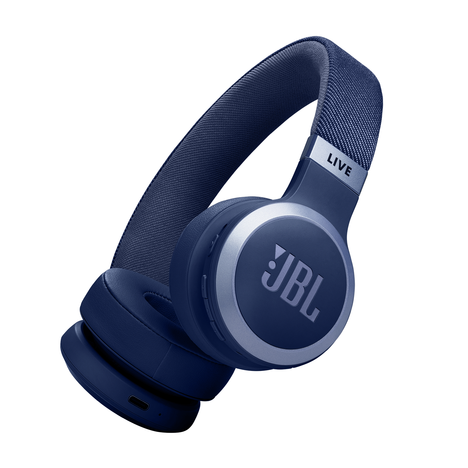 JBL Live 670NC Wireless On-Ear Headset - Blue JBL Live 670NC Wireless On-Ear Headset - Blue